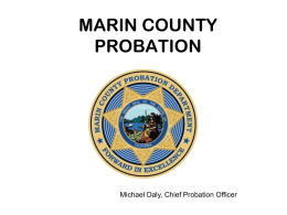 MARIN COUNTY - Chief Probation Officers of California