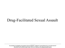 Drug-Facilitated Sexual Assault