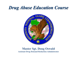 Drug Abuse Education Course