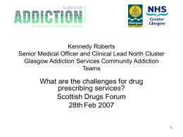 Glasgow Addiction Services