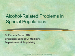 SUBSTANCE ABUSE IN HEALTHCARE PROFESSIONALS