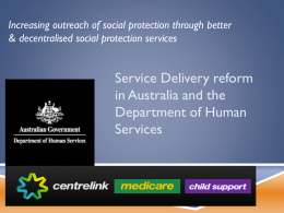 Increasing outreach of social protection through better