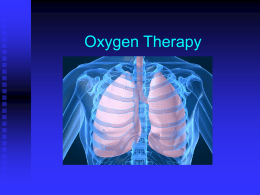 Oxygen Therapy & Inhaler Technique