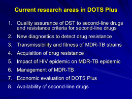 DOTS-Plus Operational Research