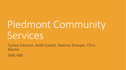 Piedmont Community Services