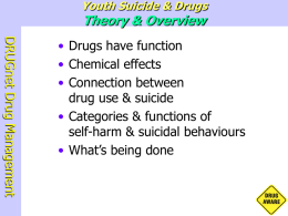 Suicide & Drugs Theory