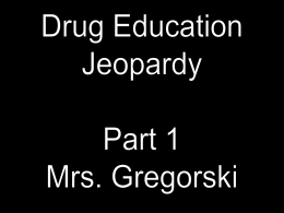 Jeopardy - Wallenpaupack Area School District
