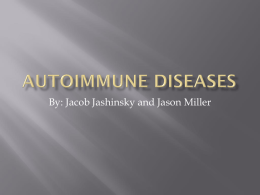 Autoimmune Diseases - Boulder Valley School District
