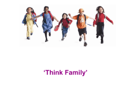`Think Family` teams - Hertfordshire County Council