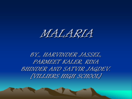 malaria - Motivate