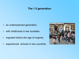 The 1.5 generation