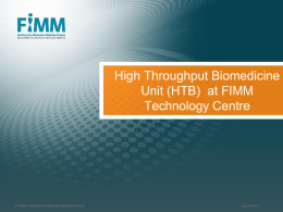 FIMM - Biocenter