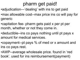 pharm get paid!