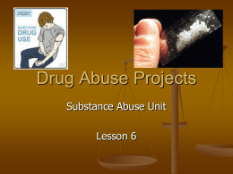 Illegal Drug Use