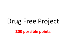 DrugFreeProject - Cherokee County Schools