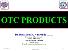 OTC Products