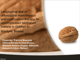 Longitudinal trial of therapy for uncomplicated