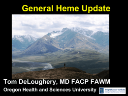 Presentation 1 - Oregon Health & Science University