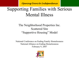 PPT | 5.28 MB | 23 pages - National Alliance to End Homelessness