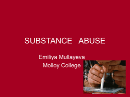 substance abuse - Molloy College