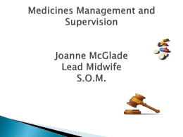 LSA - Medicines Management & Supervision
