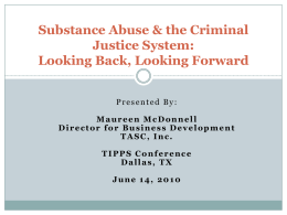 Looking Back - The Association of Substance Abuse Programs