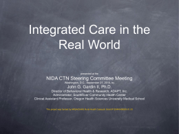 Integrated Care in the Real World