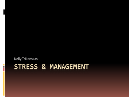 STRESS & Management