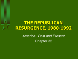 CHAPTER 33 THE REAGAN