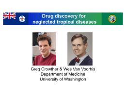 Drug discovery for neglected tropical diseases