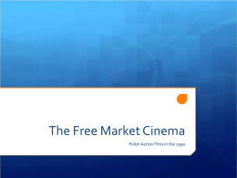 The Free Market Cinema
