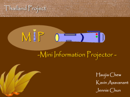 MIP_thailand_project - Learning, Design and Technology