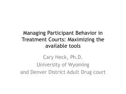 1K_Heck_Managing Participant Behaviors