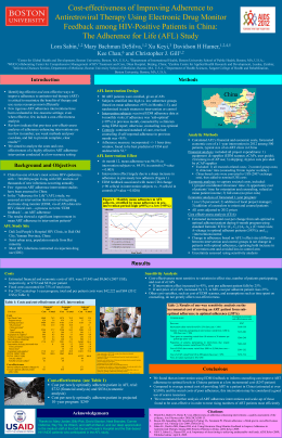AFL Cost-Effectiveness Study Poster