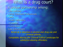 What is a drug court? - Addiction Professionals of Louisiana