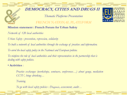 French - Democracy, Cities & Drugs II