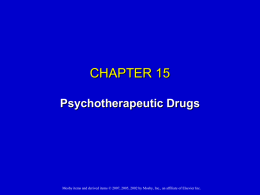 Psychotherapeutic Drugs