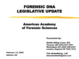Academy of Forensic Sciences
