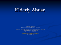 Elderly Abuse