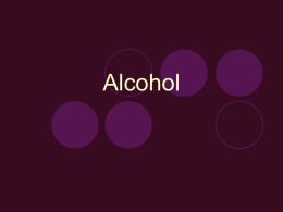 Alcohol and You