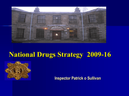 National Drug Strategy January 2014