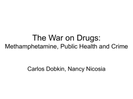 The War on Drugs, Public Health, and Crime