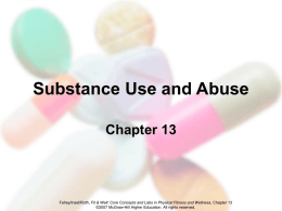 Substances Use and Abuse - Academic Resources at Missouri