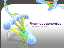 Pharmacogenomics PGx Personalized Medicine
