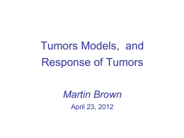 PowerPoint - Radiation and Cancer Biology