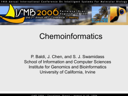 ISMB2006_Intro1 - Donald Bren School of Information and