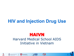 HIV and Injection Drug Use