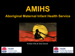 AMIHS how MH affects mums and bubs - Ella Kristen