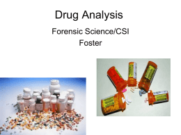 Drug Analysis