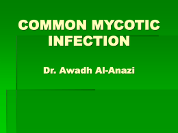 common mycotic infection - ksu - Home